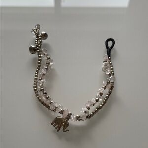 🔥4/$20 FREE with purchase - Beaded Elephant Bracelet